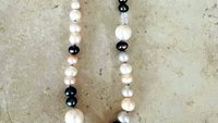 River Bead Knotted Necklace