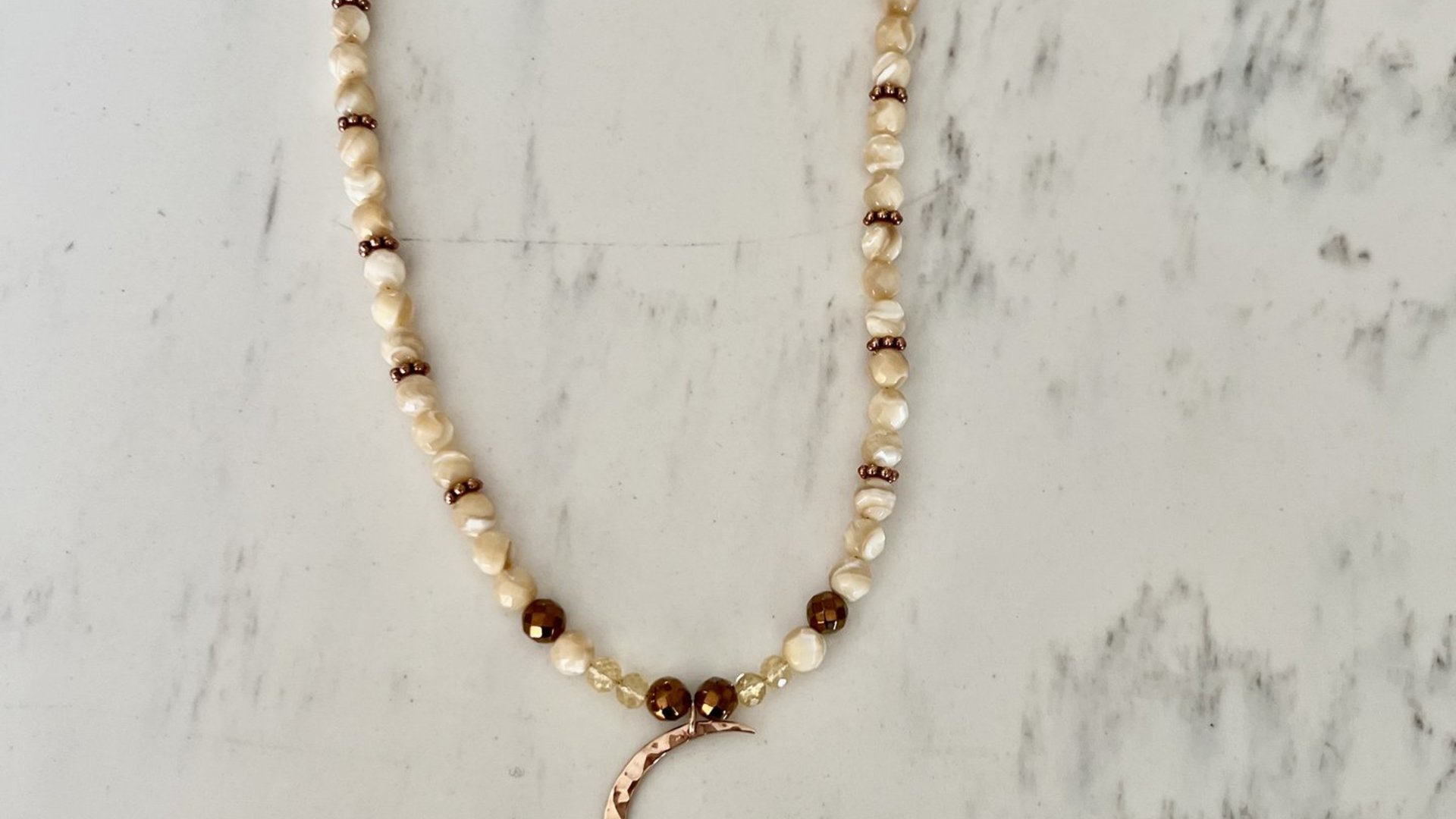 Moon Crescent Necklace