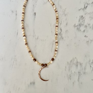 Moon Crescent Necklace
