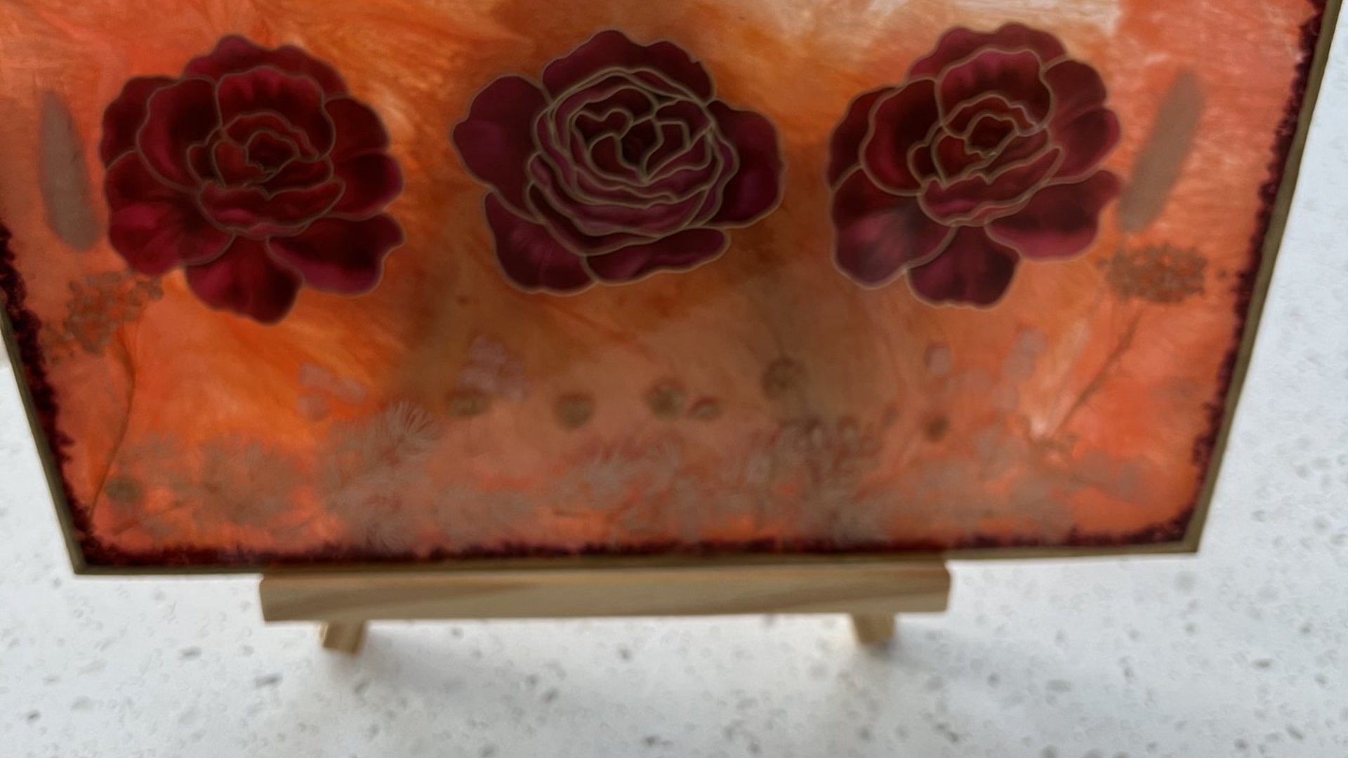 Tropical flower Vanity Tray